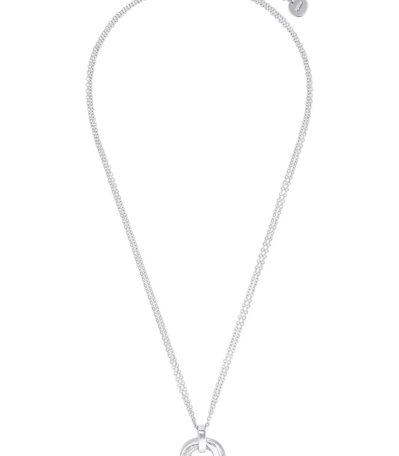 DAMES JOOP! Ketten mit Anhänger voor dames, zilver 925, zirkonia