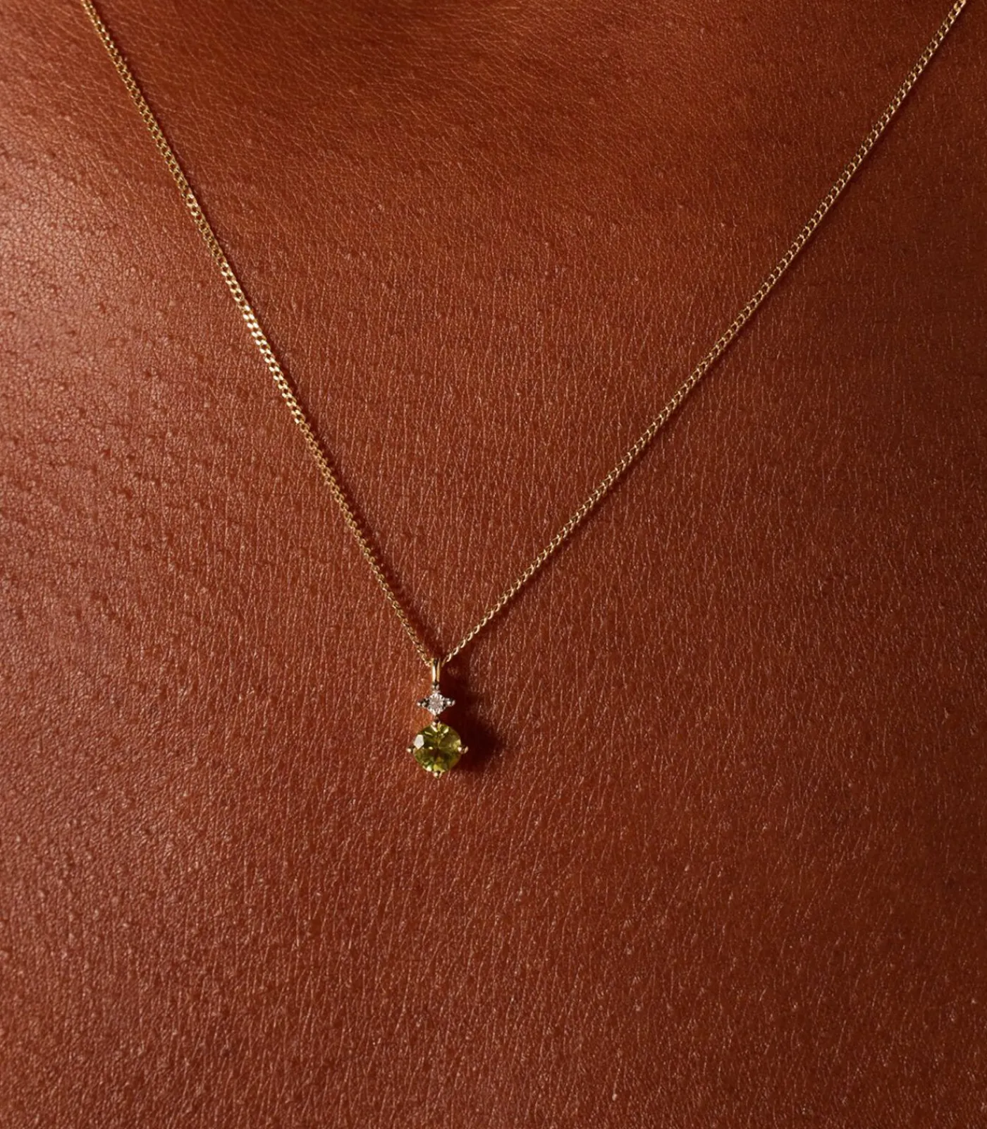 DAMES Lucardi Ketting 14 Karaat Goud - Geelgoud