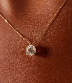 DAMES Lucardi Ketting 14 Karaat Goud - Geelgoud