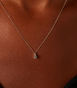 DAMES Lucardi Ketting 14 Karaat Goud - Geelgoud