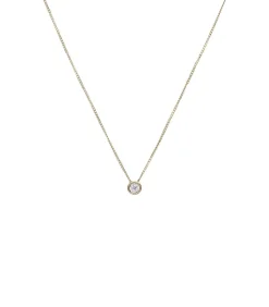 DAMES Lucardi Ketting 14 Karaat Goud 45 cm - Geelgoud