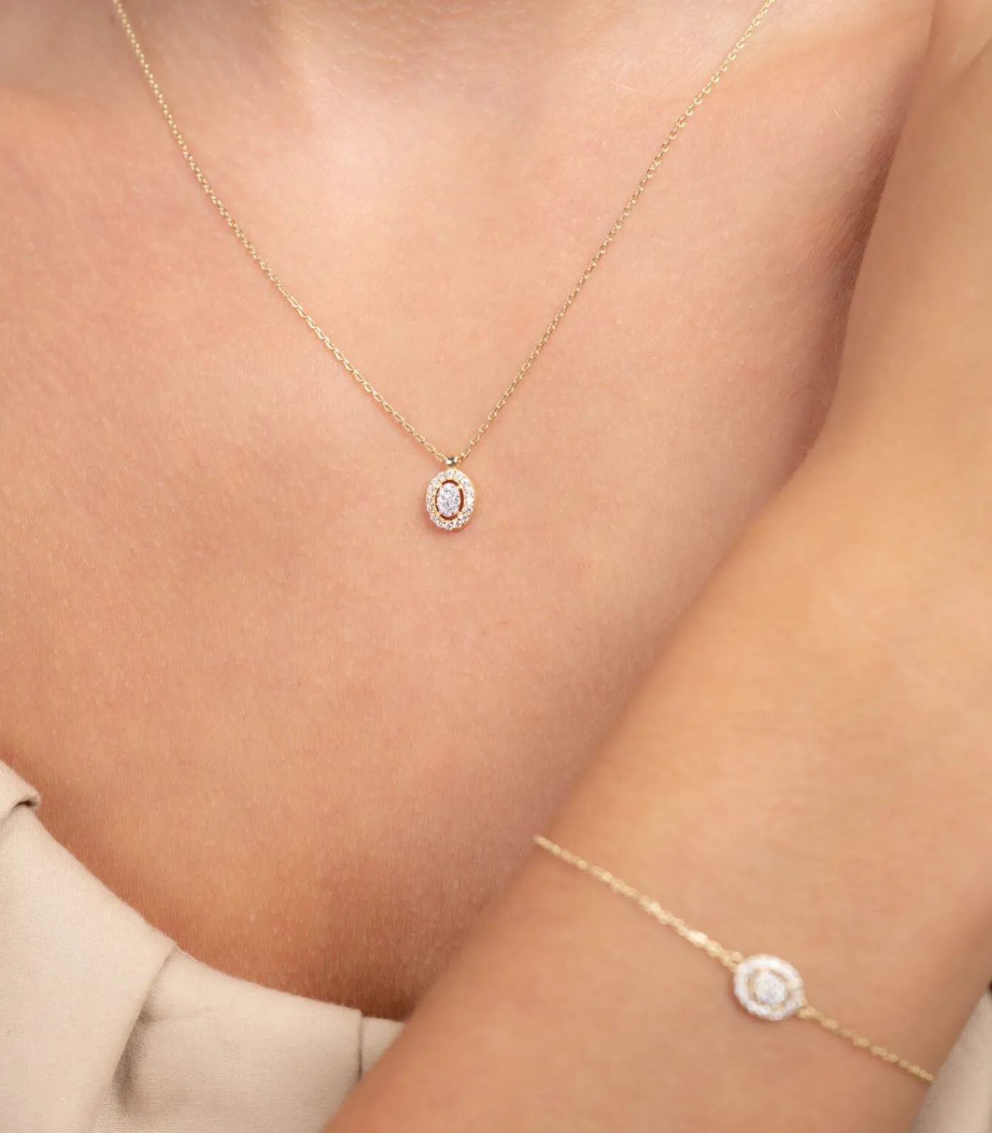 Outlet Ketting Goud IB340175 DAMES Halskettingen