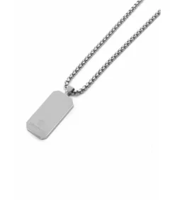 Heren Gt Collection Ketting Met Hanger “Rectangle Pendant”