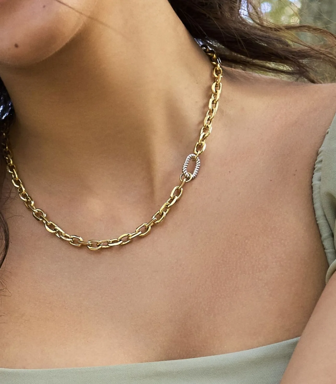 DAMES NOELANI Ketting met hanger voor dames, roestvrij staal