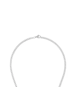 Heren s.Oliver Ketting met hanger voor mannen, kruis van roestvrij staal