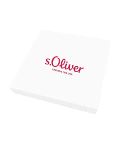 Heren s.Oliver Ketting met hanger voor mannen, kruis van roestvrij staal