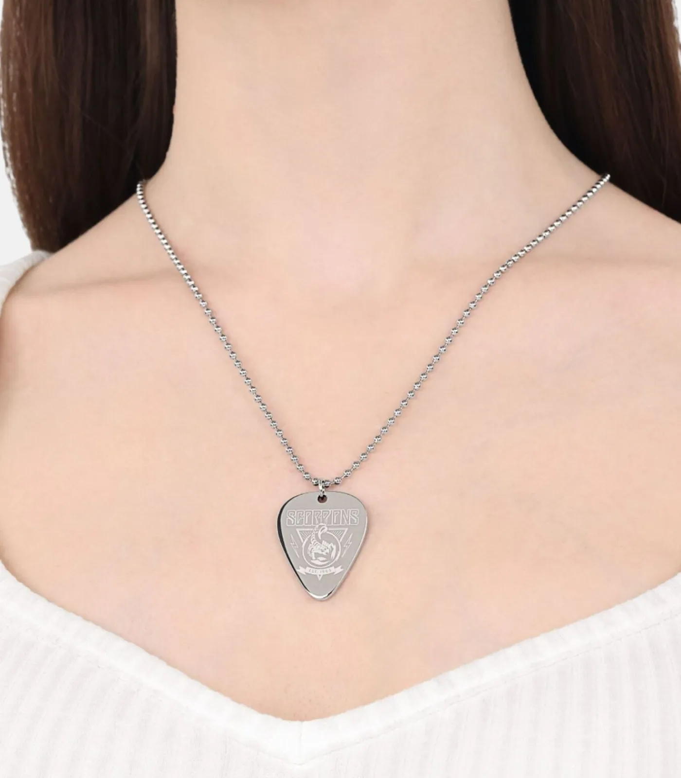 Heren Amor Ketting met hanger voor mannen en vrouwen, unisex, roestvrij staal