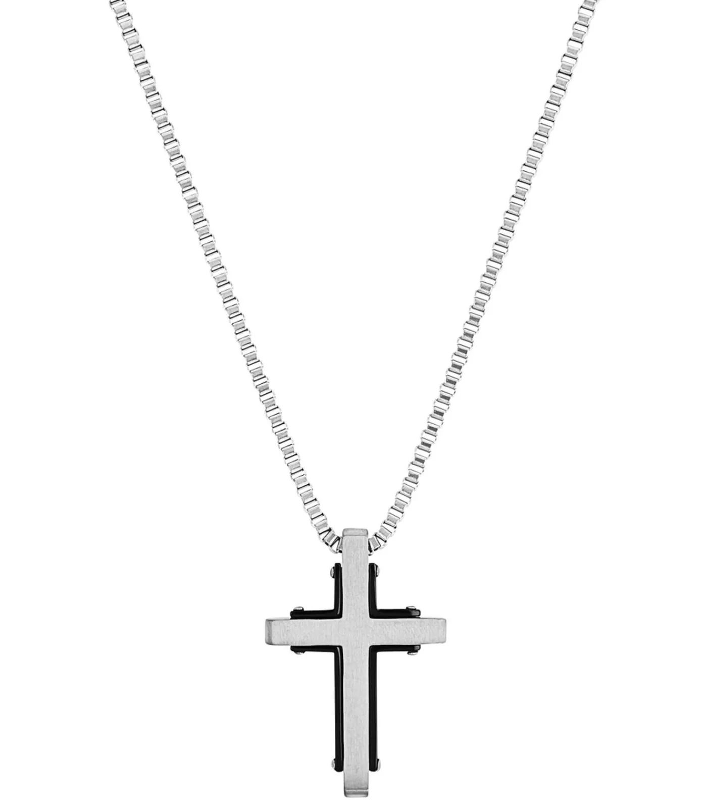 Best Ketting met hanger voor mannen, kruis van roestvrij staal Heren Kettingen