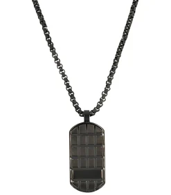 Heren s.Oliver Ketting met hanger voor mannen, roestvrij staal