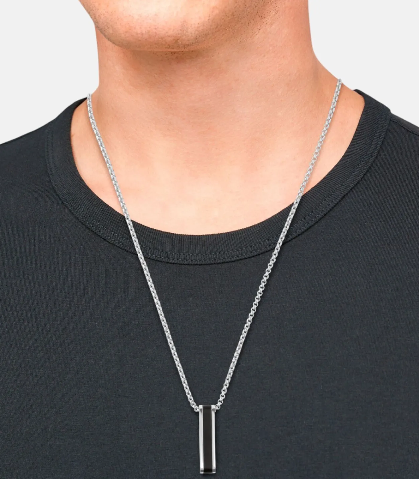 Best Ketting met hanger voor mannen, roestvrij staal Heren Kettingen
