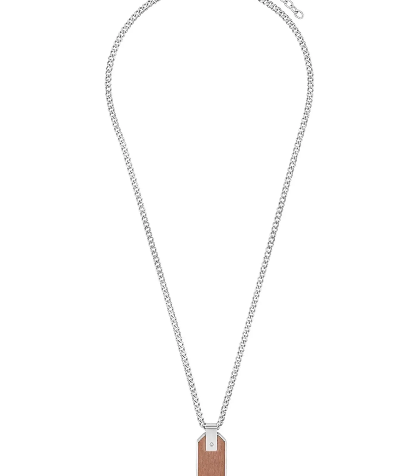 Clearance Ketting met hanger voor mannen, roestvrij staal Heren Kettingen