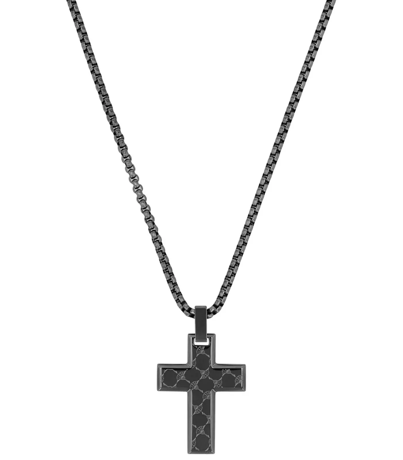 Heren JOOP! Ketting met hanger voor mannen, kruis van roestvrij staal