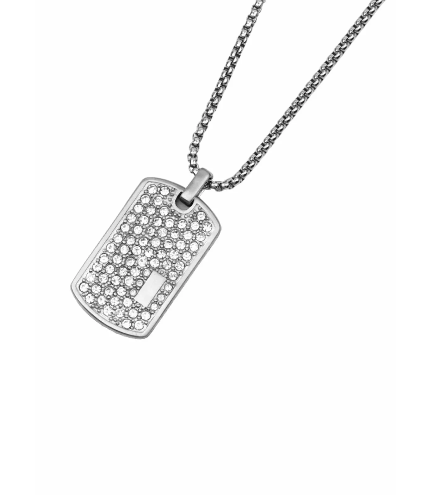 Ketting Met Hanger “Zircon Pendant” Heren Kettingen