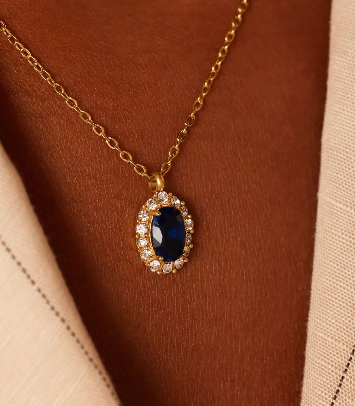 DAMES Lucardi Ketting Staal