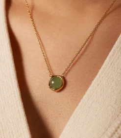 Outlet Ketting Staal 47 cm - Goudkleurig DAMES Halskettingen