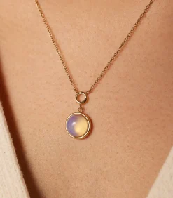 Outlet Ketting Staal 47 cm - Goudkleurig DAMES Halskettingen