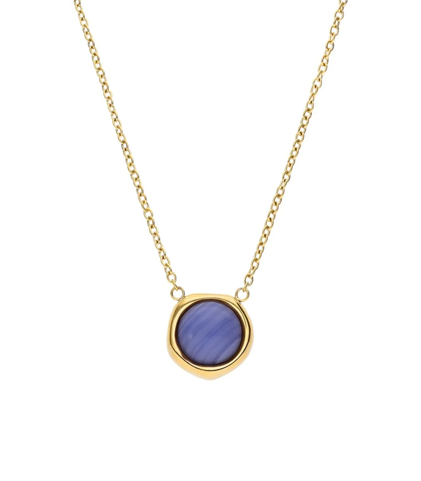 Hot Ketting Staal 47 cm - Goudkleurig DAMES Halskettingen