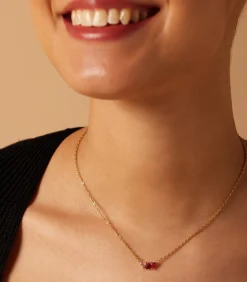 New Ketting Staal 47 cm - Goudkleurig DAMES Halskettingen