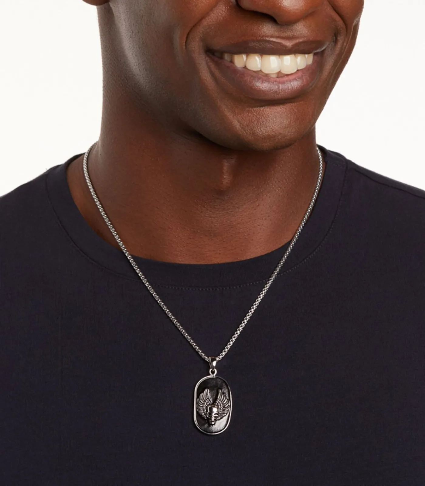 Clearance Ketting Staal 55 cm - Zilverkleurig Heren Kettingen