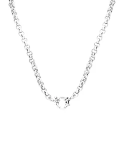 DAMES Lucardi Ketting Zilver 42 cm