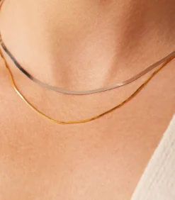 DAMES Lucardi Ketting Zilver 48 cm