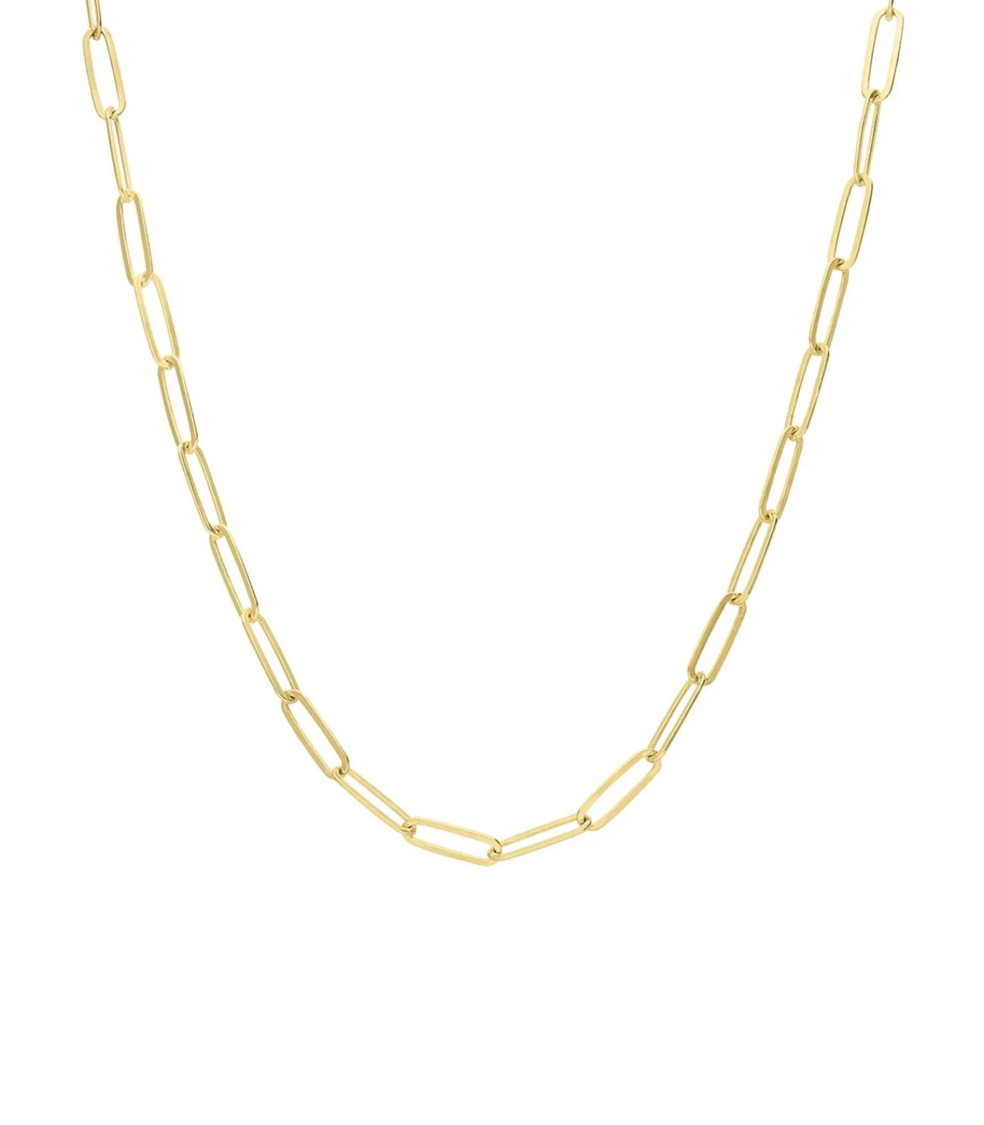 Clearance Ketting Zilver 45 cm DAMES Halskettingen