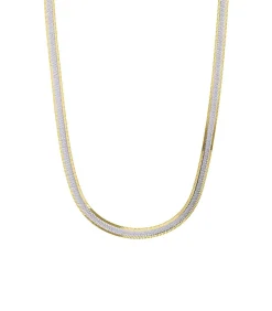 Clearance Ketting Zilver 45 cm - Goud- en Zilverkleurig DAMES Halskettingen