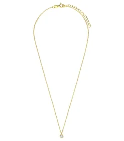 Hot Ketting Zilver 45 cm - Goudkleurig DAMES Halskettingen
