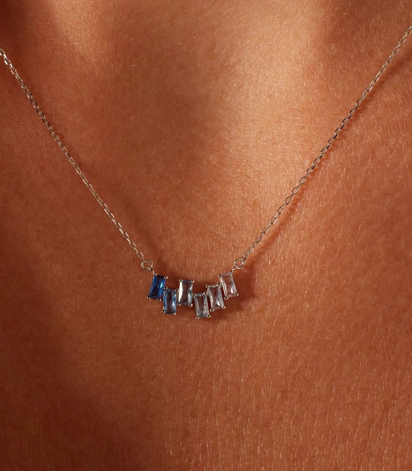 DAMES Lucardi Ketting Zilver 45 cm - Zilverkleurig