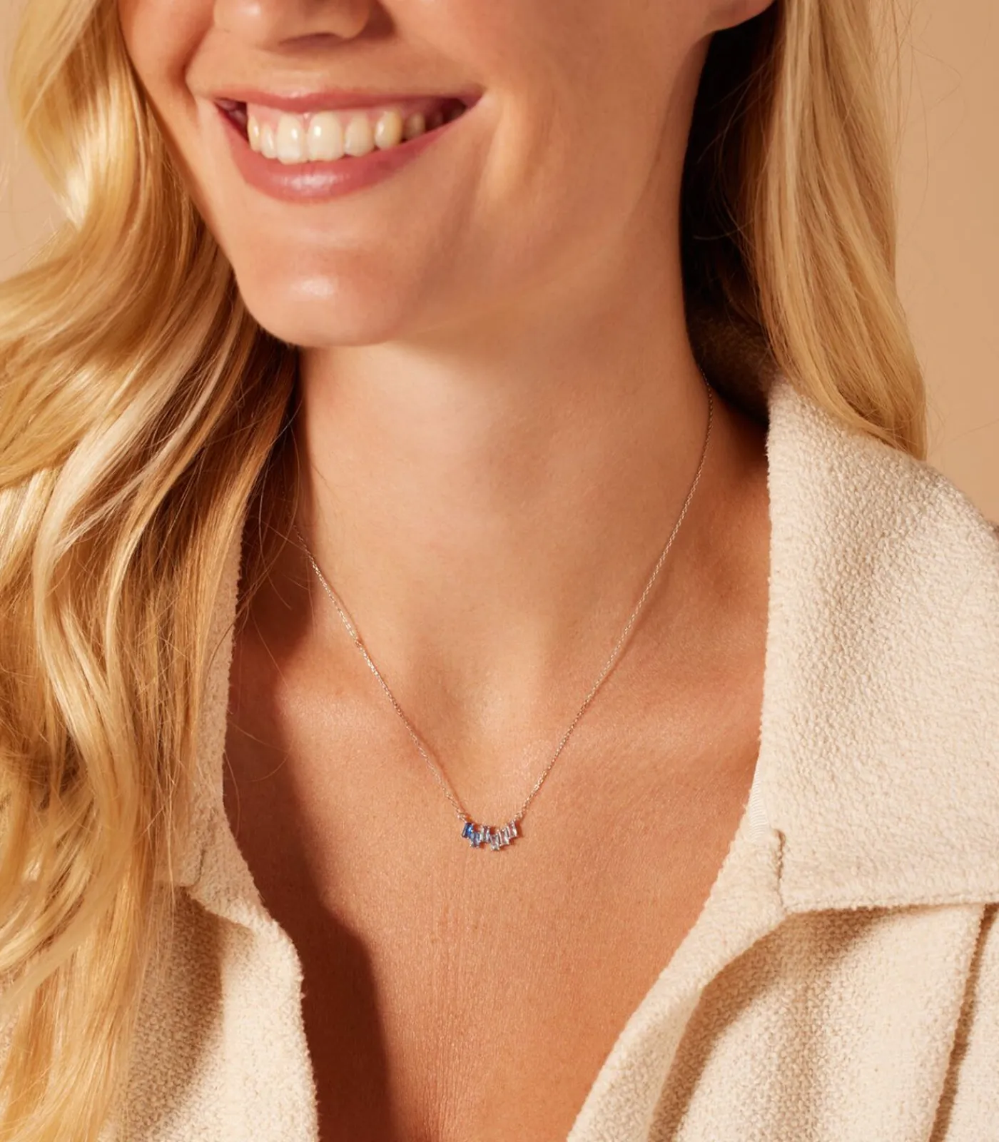 DAMES Lucardi Ketting Zilver 45 cm - Zilverkleurig