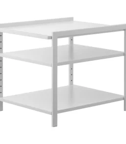 Discount Keukenkast Organizer - 3 niveaus - Tower - Wit Organiseren