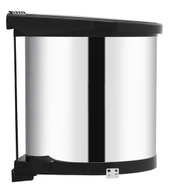 Discount Keukenvuilnisbak inbouw 12 L roestvrij staal Manden En Bakken