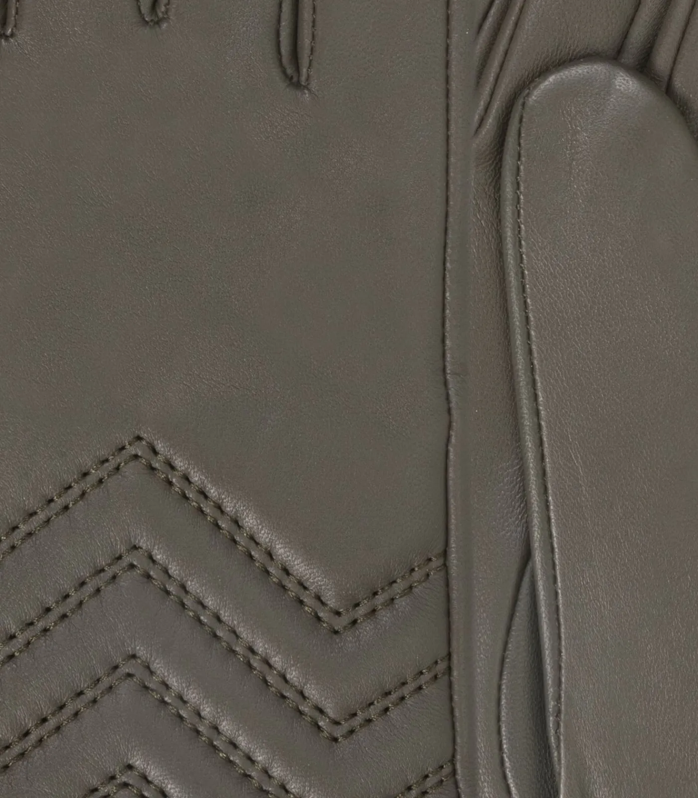 DAMES ISOTONER lamsleren dameshandschoenen met doorstiksels