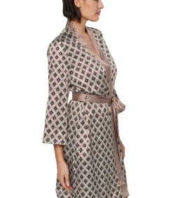 DAMES SELMARK Kimono negligé P116 SATIN SUBLIME