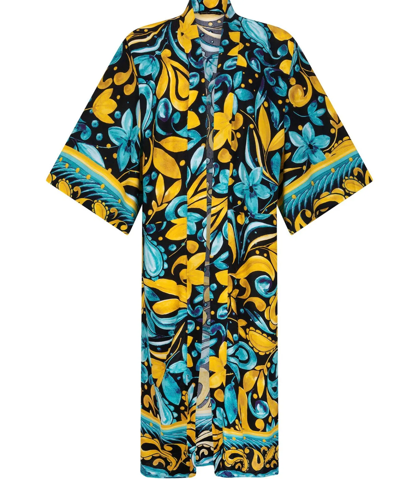 Online Kimono Robe Frangipani - Tealsun DAMES Badjassen