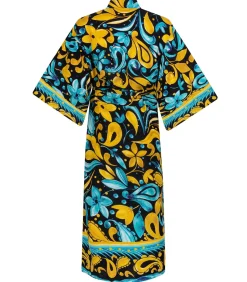 Online Kimono Robe Frangipani - Tealsun DAMES Badjassen