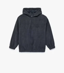 Kinderen Koton Kinder Fleece Sweatshirt Met Kap Lange Mouwen Rits