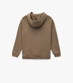 Hot Kinder Hoodie Lang Met Ritsdetail Kinderen Truien & Vesten