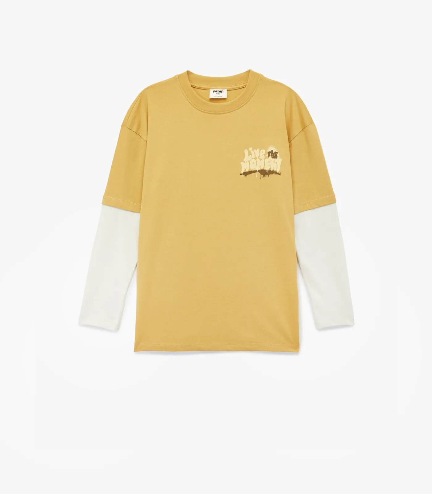 Kinderen Koton Kinder T-shirt Lange Mouwen Katoen Bedrukt