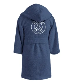 Kinderen PSG Kinderbadjas 100% katoen - borduursel - capuchon en zak