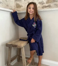 Kinderen HARRY POTTER Kinderbadjas met kap 100% katoen, BLASON