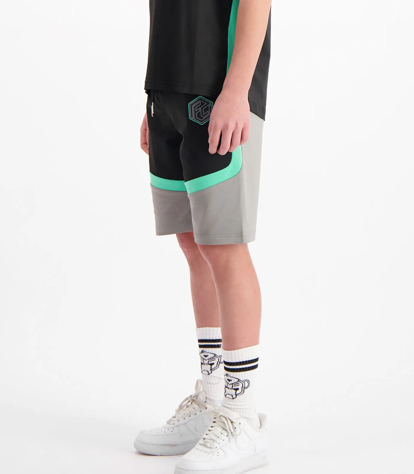 Kinderen Black Bananas Kinderen Football Korte Broek