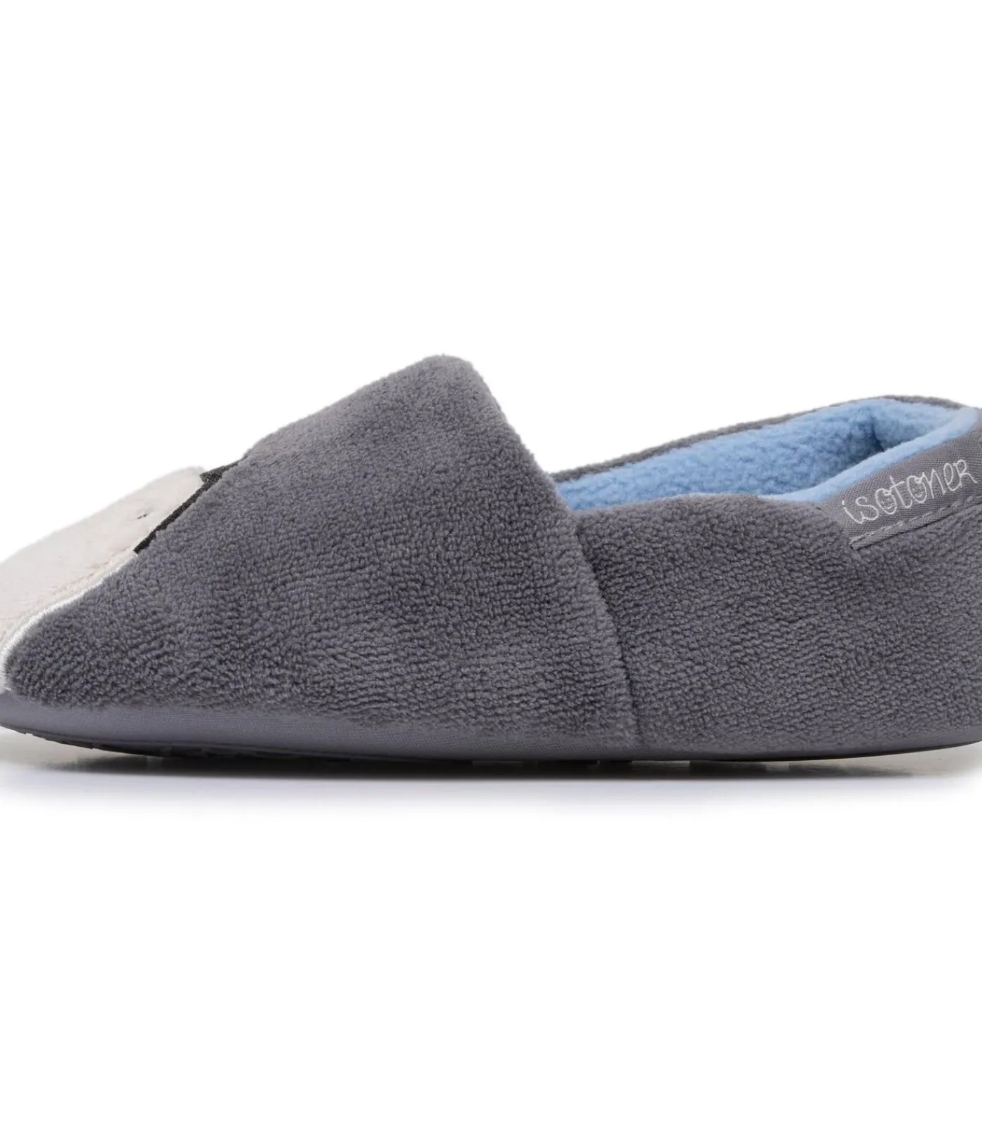 Kinderen ISOTONER Kindersloffen Grijs Pinguïn Wit