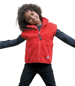 Clearance Klassiek - Body Warmer - Rood Kinderen Jassen