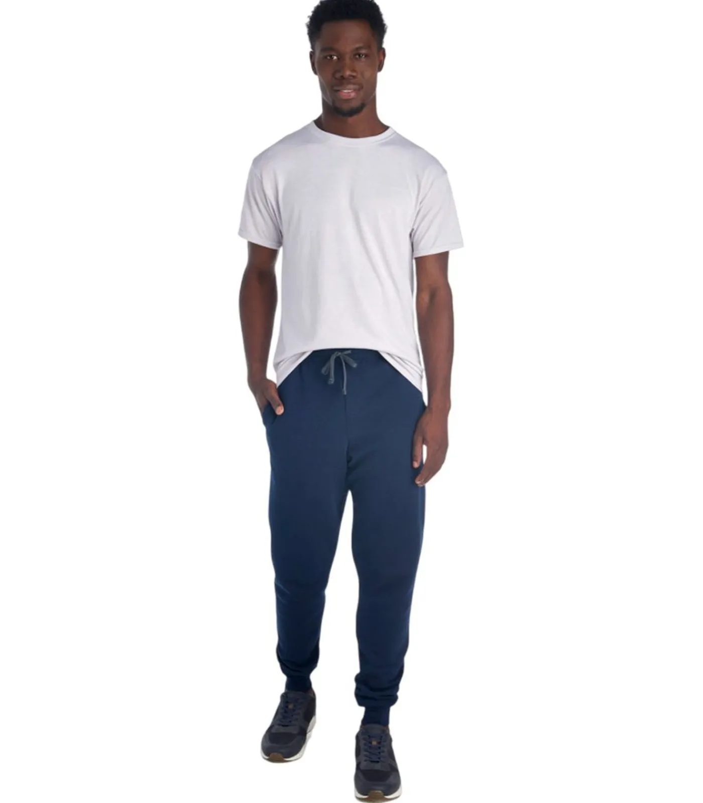 Discount Klassiek - Joggingbroek - Marineblauw Heren Sportkledij