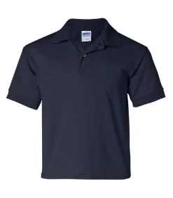 Kinderen Gildan Klassiek - Poloshirt - Marineblauw
