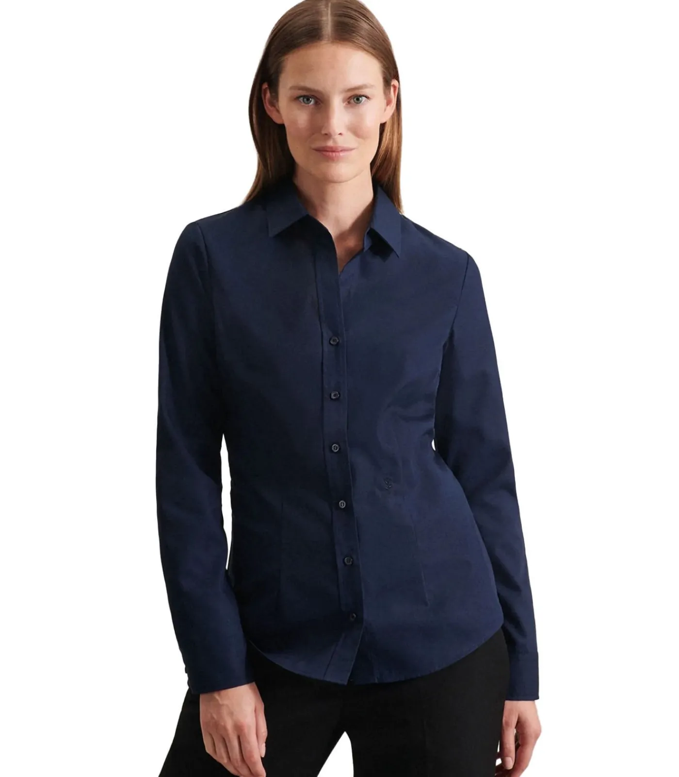 DAMES Seidensticker Klassiek - Shirt - Groen