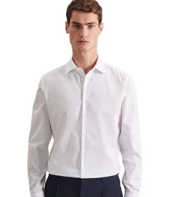 Hot Klassiek - Shirt - Wit Heren Hemden