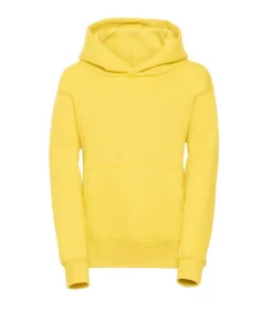 Online Klassiek - Trui Met Trui met kap - Geel Kinderen Truien & Vesten