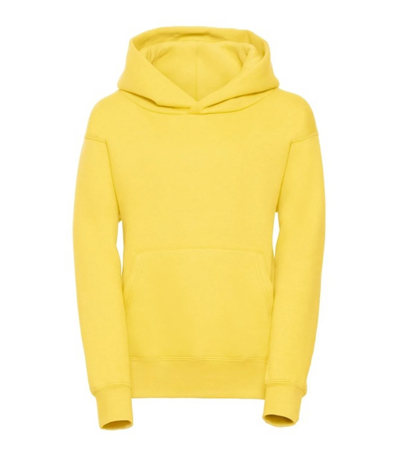 Online Klassiek - Trui Met Trui met kap - Geel Kinderen Truien & Vesten